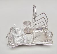Rare Art Nouveau Silver Breakfast Set by Thomas Levesley, Sheffield 1908 (5 of 10) Rare Art Nouveau Silver Breakfast Set by Thomas Levesley, Sheffield 1908 (5 of 10)
