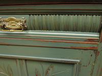 Antique Painted Bohemian Blue Edwardian Sideboard (11 of 22) Antique Painted Bohemian Blue Edwardian Sideboard (11 of 22)