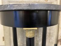 French Ebonised Empire Lamp Table (10 of 15) French Ebonised Empire Lamp Table (10 of 15)