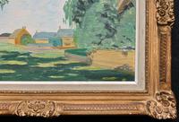 Exquisite Original Early 20th Century Impressionist Farmland Landscape Oil Painting (10 of 12) Exquisite Original Early 20th Century Impressionist Farmland Landscape Oil Painting (10 of 12)