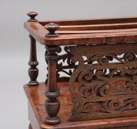 19th Century Burr Walnut Canterbury of Nice Proportions (9 of 10) 19th Century Burr Walnut Canterbury of Nice Proportions (9 of 10)