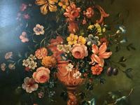 Dutch 18thc Manner RARE Huge Pair Vintage Fruit Floral Still Life Oil Paintings (5 of 23) Dutch 18thc Manner RARE Huge Pair Vintage Fruit Floral Still Life Oil Paintings (5 of 23)