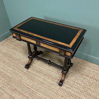 Victorian Ebonized and Walnut Antique Games Table (2 of 9) Victorian Ebonized and Walnut Antique Games Table (2 of 9)