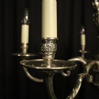 French Silver Gilded Cherub 8 Light Antique Chandelier (3 of 10) French Silver Gilded Cherub 8 Light Antique Chandelier (3 of 10)