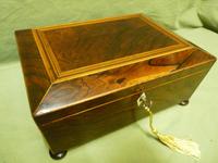 Regency Rosewood Jewellery / Sewing Box - Original Tray + Accessories c.1820 (2 of 15) Regency Rosewood Jewellery / Sewing Box - Original Tray + Accessories c.1820 (2 of 15)