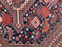 Antique Khamseh Rug (8 of 10) Antique Khamseh Rug (8 of 10)