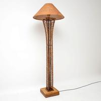 1970’s Vintage Bamboo & Suede Floor Lamp (3 of 8) 1970’s Vintage Bamboo & Suede Floor Lamp (3 of 8)
