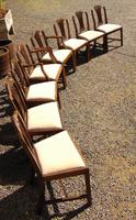 Set of 8 Hepplewhite Style Mahogany Dining Chairs (10 of 12) Set of 8 Hepplewhite Style Mahogany Dining Chairs (10 of 12)