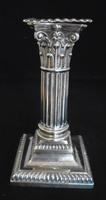 Pair of Silver Dwarf Corinthian Column Candlesticks (10 of 14) Pair of Silver Dwarf Corinthian Column Candlesticks (10 of 14)