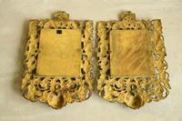 Pair of Brass Wall Mirrors (2 of 10) Pair of Brass Wall Mirrors (2 of 10)