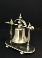 Victorian Brass Dinner Gong and Striker. (4 of 5) Victorian Brass Dinner Gong and Striker. (4 of 5)