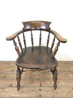 Antique Beech & Elm Smoker’s Bow Armchair (2 of 9) Antique Beech & Elm Smoker’s Bow Armchair (2 of 9)