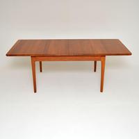 Danish Vintage Solid Teak Extending Dining Table (7 of 10) Danish Vintage Solid Teak Extending Dining Table (7 of 10)