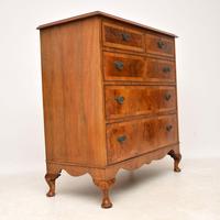Antique Burr Walnut Chest of Drawers (10 of 11) Antique Burr Walnut Chest of Drawers (10 of 11)