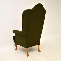 Antique Walnut Wing Back Armchair (9 of 10) Antique Walnut Wing Back Armchair (9 of 10)
