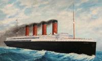Huge Stunning Antique Seascape Oil Painting of Cunard's RMS Lusitania Ship c.1918 (14 of 16) Huge Stunning Antique Seascape Oil Painting of Cunard's RMS Lusitania Ship c.1918 (14 of 16)