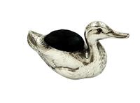Large Antique Sterling Silver Duck Pin Cushion 1915 (9 of 9) Large Antique Sterling Silver Duck Pin Cushion 1915 (9 of 9)