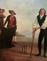 Large Fine Quality Vintage Cricket Cricketing Print - 18thc Georgian Manner (9 of 13) Large Fine Quality Vintage Cricket Cricketing Print - 18thc Georgian Manner (9 of 13)
