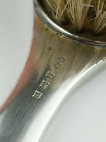 Antique Sterling Silver Hallmarked Green Guilloche Enamel Backed Brush 1928, Henry Matthews (5 of 8) Antique Sterling Silver Hallmarked Green Guilloche Enamel Backed Brush 1928, Henry Matthews (5 of 8)