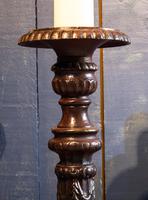 Pair of Tall Cast Iron Pricket Candlesticks (4 of 9) Pair of Tall Cast Iron Pricket Candlesticks (4 of 9)