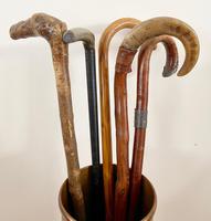 Art Deco Copper & Oak Stick Stand c.1930 (5 of 6) Art Deco Copper & Oak Stick Stand c.1930 (5 of 6)