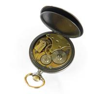 Omega Gun Metal Pocket Watch (3 of 5) Omega Gun Metal Pocket Watch (3 of 5)
