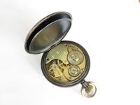 Antique Omega Gun Metal Pocket Watch c.1910 (4 of 5) Antique Omega Gun Metal Pocket Watch c.1910 (4 of 5)