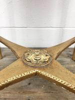 Gold Gilt Table with Circular Onyx Top (9 of 11) Gold Gilt Table with Circular Onyx Top (9 of 11)