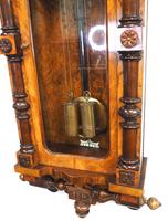 Rare Impressive Antique Burr Walnut 8-Day Twin Weight Striking Vienna Regulator Wall Clock by Gustav Becker (9 of 13) Rare Impressive Antique Burr Walnut 8-Day Twin Weight Striking Vienna Regulator Wall Clock by Gustav Becker (9 of 13)