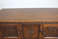 Antique Carved Oak Cupboard Side Table (9 of 14) Antique Carved Oak Cupboard Side Table (9 of 14)
