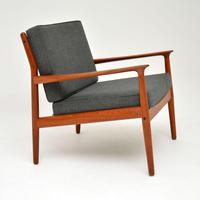 Pair of Danish Teak Vintage Armchairs by Grete Jalk (8 of 11) Pair of Danish Teak Vintage Armchairs by Grete Jalk (8 of 11)