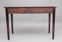 Early 19th Century Mahogany Side Table with a Single Frieze Drawer (6 of 9) Early 19th Century Mahogany Side Table with a Single Frieze Drawer (6 of 9)