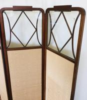 Edwardian Inlaid Mahogany Screen (8 of 13) Edwardian Inlaid Mahogany Screen (8 of 13)