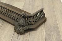 Art Nouveau Cast Iron Fender or Dog Grate (3 of 4) Art Nouveau Cast Iron Fender or Dog Grate (3 of 4)