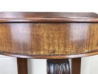 Victorian Mahogany Demi Lune Console Table (4 of 8) Victorian Mahogany Demi Lune Console Table (4 of 8)