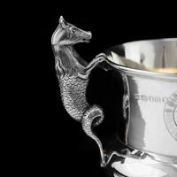 Georgian Solid Silver Cup / Goblet / Trophy with Napoleonic Military interest - Solomon Hougham 1812 (6 of 24) Georgian Solid Silver Cup / Goblet / Trophy with Napoleonic Military interest - Solomon Hougham 1812 (6 of 24)