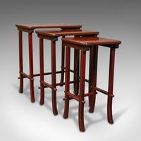 Antique Nest of 3 Occasional Side Tables, Oriental, Japanned, Victorian c.1900 (2 of 12) Antique Nest of 3 Occasional Side Tables, Oriental, Japanned, Victorian c.1900 (2 of 12)