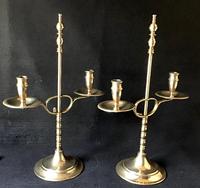 Stylish Pair of Arts & Crafts Students Candelabra (2 of 5) Stylish Pair of Arts & Crafts Students Candelabra (2 of 5)