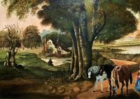 Huge Fabulous 19thc Continental Farming Country Landscape Oil Painting (12 of 19) Huge Fabulous 19thc Continental Farming Country Landscape Oil Painting (12 of 19)