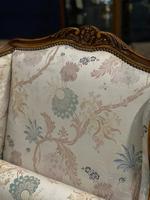 Superb Pair of French Upholstered Bergere Chairs (17 of 28) Superb Pair of French Upholstered Bergere Chairs (17 of 28)