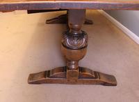 Antique Large Oak Refectory Farmhouse Kitchen Dining Table (4 of 15) Antique Large Oak Refectory Farmhouse Kitchen Dining Table (4 of 15)