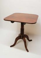 Late Georgian tilt top, Mahogany occasional or wine table. (12 of 14) Late Georgian tilt top, Mahogany occasional or wine table. (12 of 14)