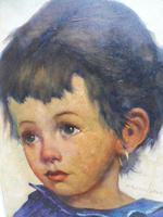 Two Oil on Canvas Portraits Little Girls Listed Dutch Artist Jeanne Brandsma (4 of 10) Two Oil on Canvas Portraits Little Girls Listed Dutch Artist Jeanne Brandsma (4 of 10)