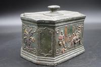 Attractive Victorian Period Octagonal Lead Tobacco Box (3 of 4) Attractive Victorian Period Octagonal Lead Tobacco Box (3 of 4)