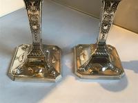 Fine Pair Solid Silver Victorian Candlesticks (3 of 7) Fine Pair Solid Silver Victorian Candlesticks (3 of 7)