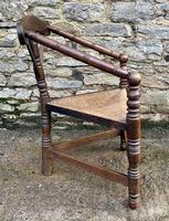 Antique Oak Turners Corner Chair (13 of 14) Antique Oak Turners Corner Chair (13 of 14)