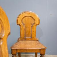 Pair of Victorian Hall Chairs (5 of 9) Pair of Victorian Hall Chairs (5 of 9)