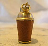 Vintage Pocket Watch Chain Fob 1960s Brass & Leather Gambling Fob With Dice (9 of 10) Vintage Pocket Watch Chain Fob 1960s Brass & Leather Gambling Fob With Dice (9 of 10)