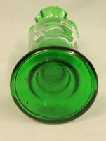 Mary Gregory Painted Green Glass Shaped Vase (2 of 6) Mary Gregory Painted Green Glass Shaped Vase (2 of 6)