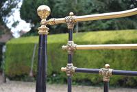 Antique King Size 5ft Half Tester Bedstead by R W Winfield. Bed Restored in your Colour (11 of 19) Antique King Size 5ft Half Tester Bedstead by R W Winfield. Bed Restored in your Colour (11 of 19)